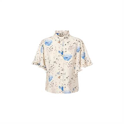 PBO Diversity shirt - Light flower