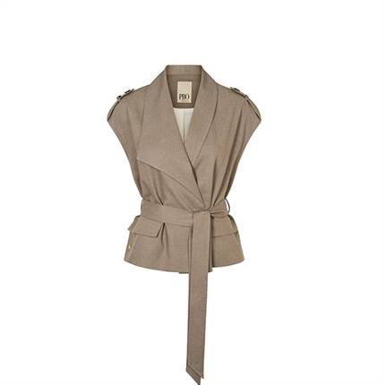 PBO Banmala waistcoat - Sandstone