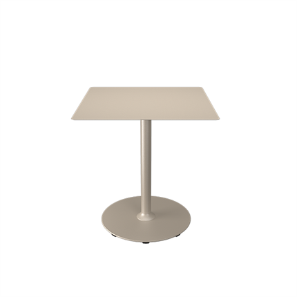 Kvadratisk cafebord i beige