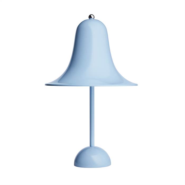 Køb Verner Panton Pantop Bordlampe – Ø: 23 cm – Light Blue