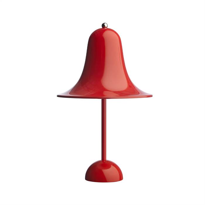 Køb Verner Panton Pantop Bordlampe – Ø: 23 cm – Bright Red