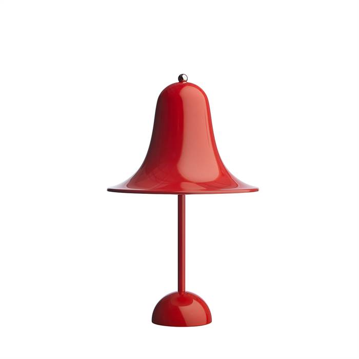 Køb Verner Panton Pantop Portable Bordlampe – Bright Red