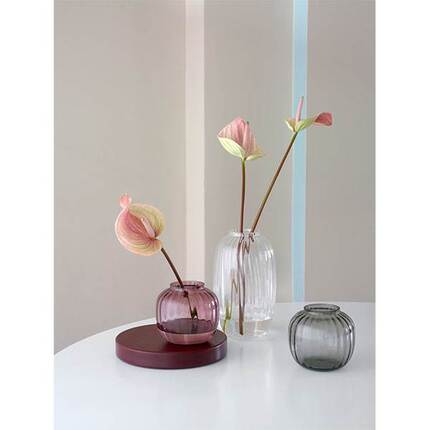 Holmegaard Primula vase - H:12,5 cm - Blomme