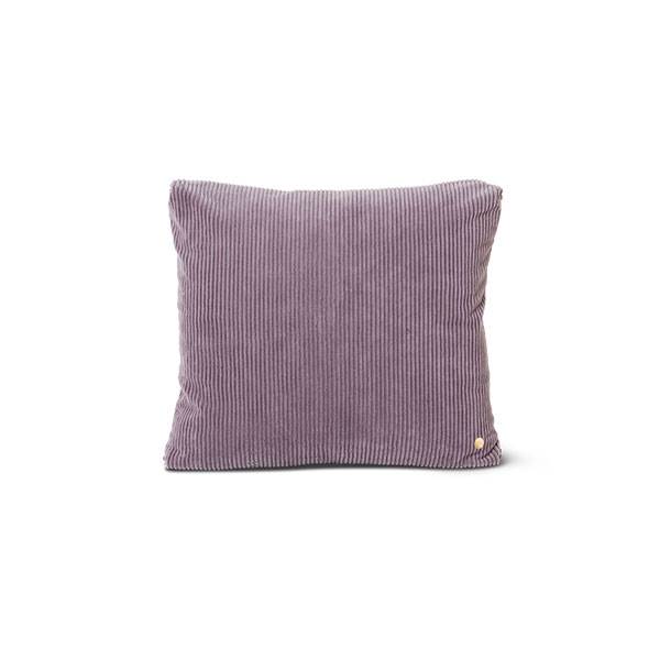 Ferm Living Corduroy pude - 45x45 cm - Lavender