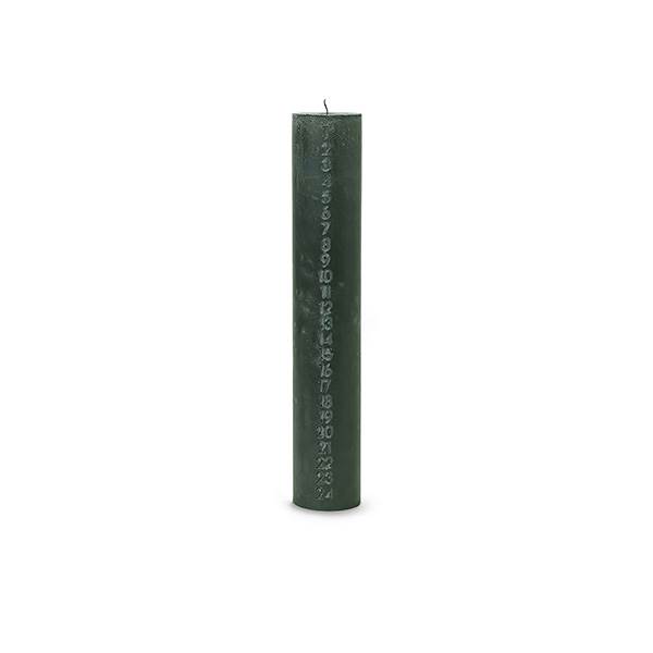 Ferm Living Pure advent candle - Deep green