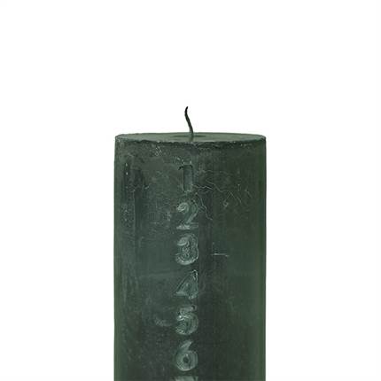 Ferm Living Pure advent candle - Deep green