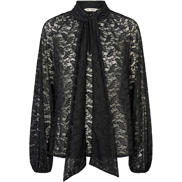 RUE de FEMME Emilie blouse - Black : Erling Christensen Møbler