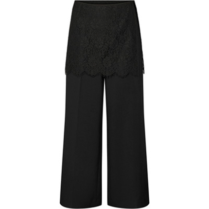RUE de FEMME LuxyVicki skirted pants - Black 