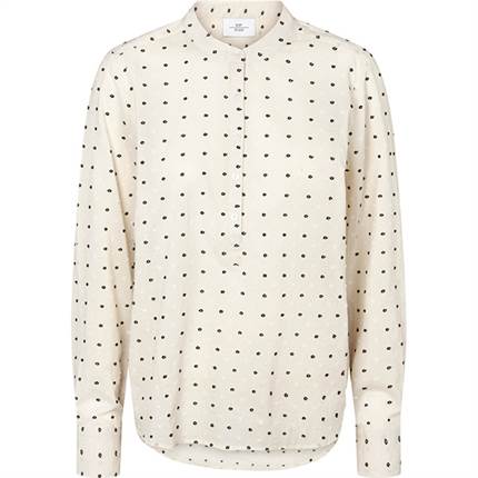 RUE de FEMME Dot shirt - Off white 