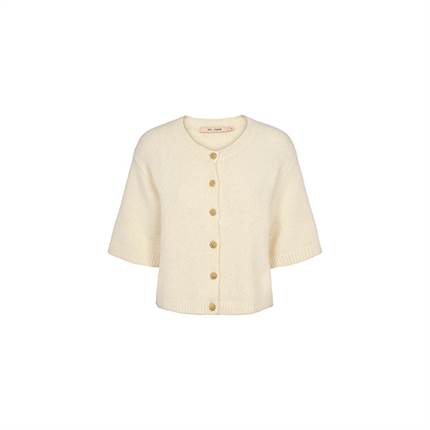 RUE de FEMME Elisa stikket cardigan - Off white 
