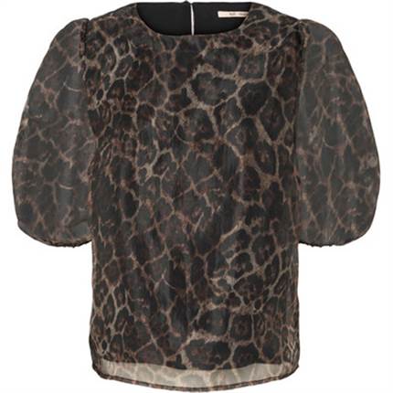 RUE de FEMME Tallulah bluse - Brown sugar