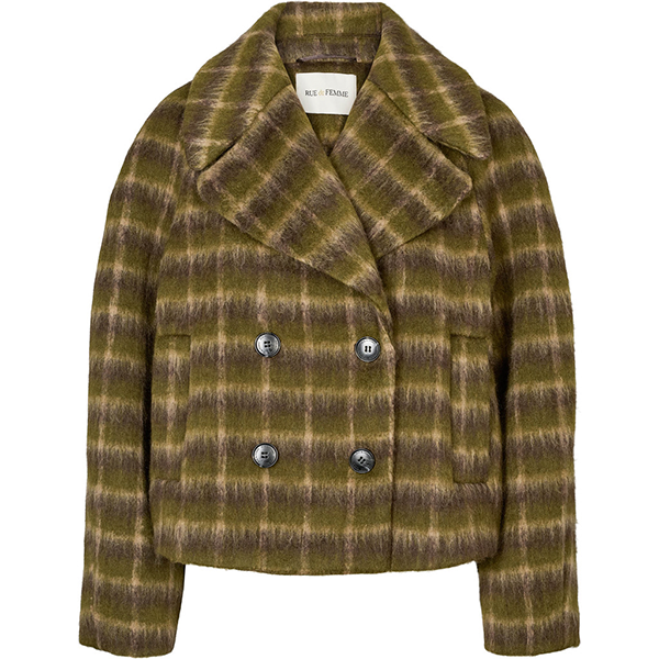 RUE de FEMME Marion coat - Moss : Erling Christensen Møbler