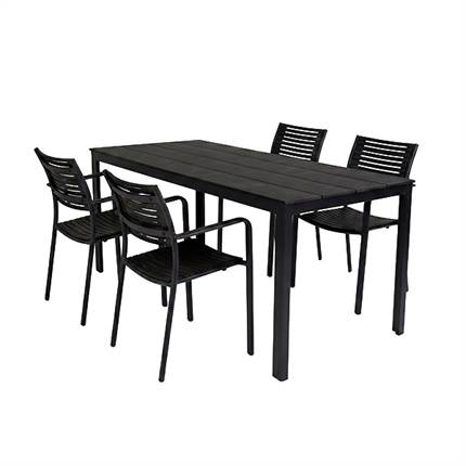 Rosenholm + Skovlund havemøbelsæt