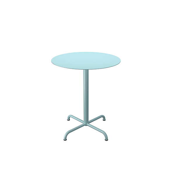 HOUE – Pico cafébord med ben – É64 cm – Blå