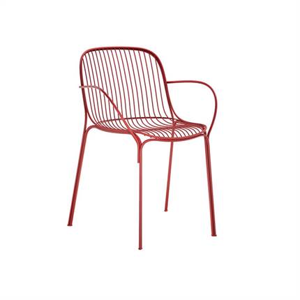 Kartell Hiray havestol med armlæn - Russet