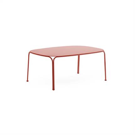 Kartell Hiray havebord, 90 cm Bordeaux