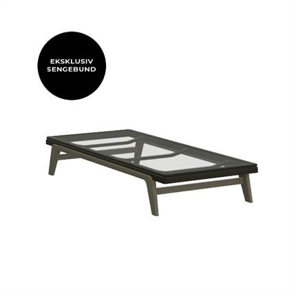 Auping Original Warm grey - Enkeltseng