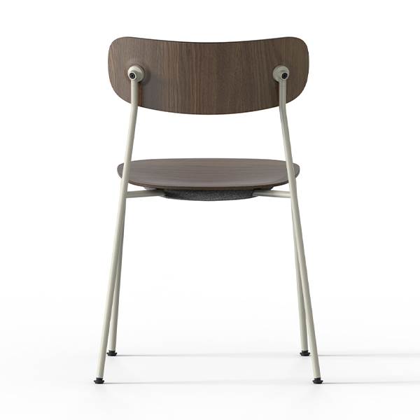 Andersen Furniture Scope spisebordsstol - Light Sandy Grey / Light Sandy Grey / Røget mat lak