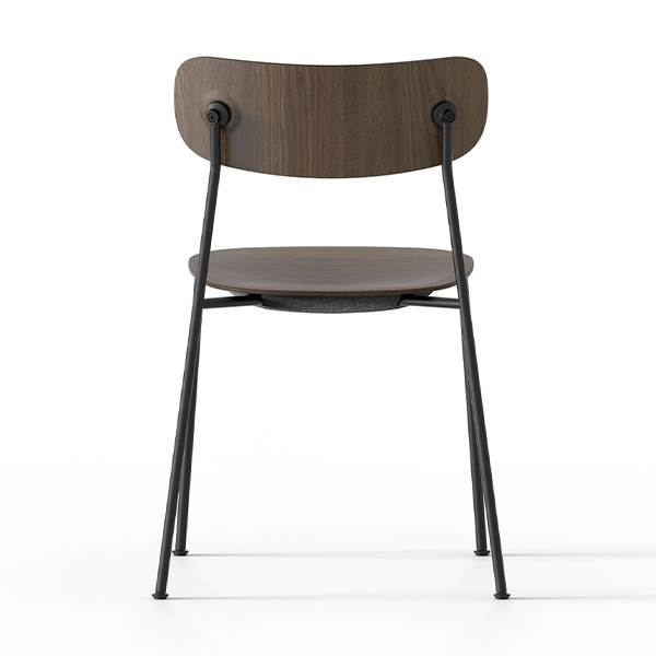 Andersen Furniture Scope spisebordsstol - Sort / Sort / Røget mat lak