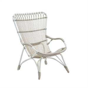 Sika Design Monet Exterior Lænestol - Dove White - inkl. hynde