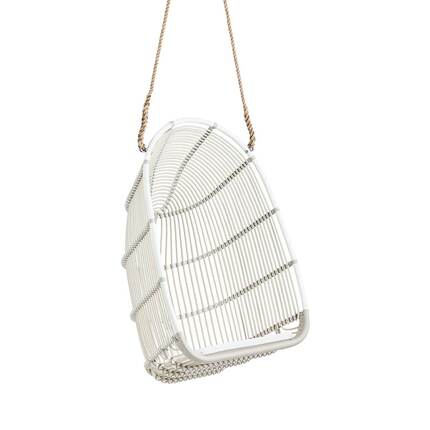 Sika Design Renoir Exterior Hængestol - Dove White - inkl. hynde
