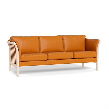 Skalma Asmara 3 personers lædersofa