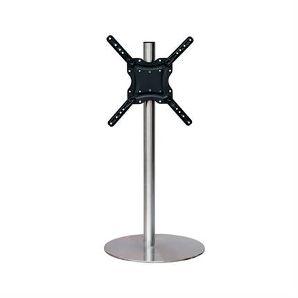 Sinox StandView TV gulvstand med drejbar top. 26"-65". Alu finish