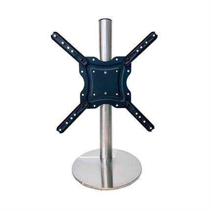 Sinox StandView TV bordstand med drejbar top. 26"-55". Alu finish