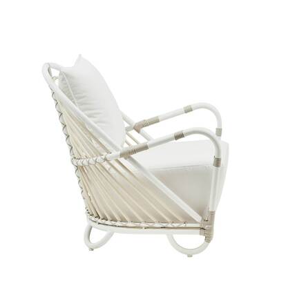 Sika Design Charlottenborg Exterior stol - Dove White - inkl. hynde