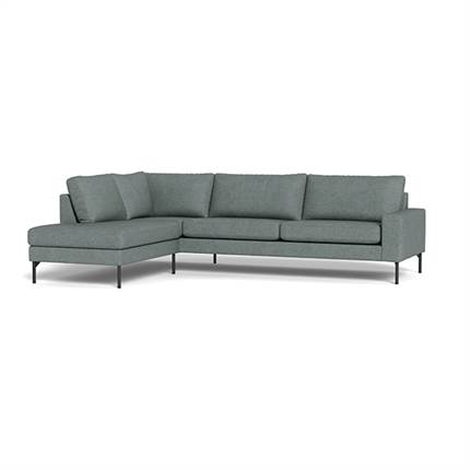 Sindal sofa med open-end - Grå