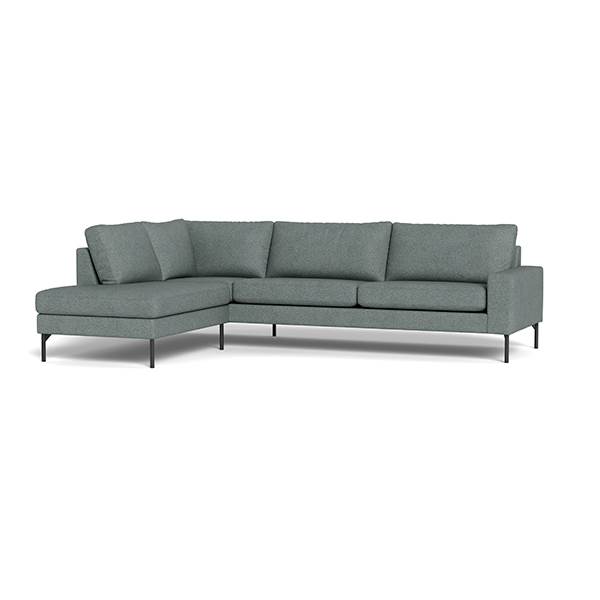 Sindal sofa med open-end - Mouse grey