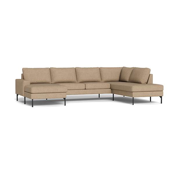 Sindal sofa med chaiselong og open-end - Beige