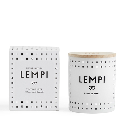 Skandinavisk duftlys - Lempi - 190 gr.
