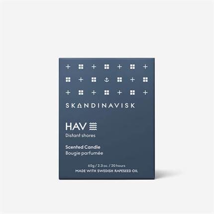 Skandinavisk duftlys - HAV - 65 gr.