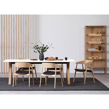 Andersen Furniture Space Udtræksbord - Hvid laminat