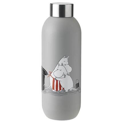 Stelton Moomin KEEP COOL Drikkeflaske - light grey - 0,75 l