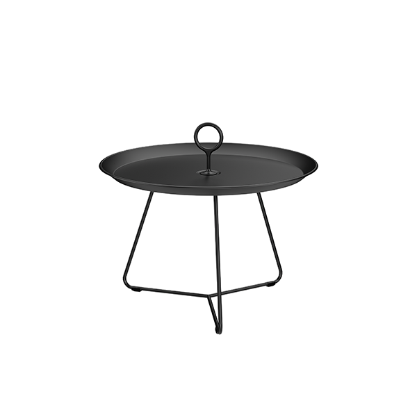 HOUE EYELET sidebord i sort- Ø57,5 cm