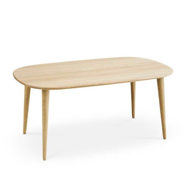 Se Thomsen Furniture Oak sofabord 100 x 60 - højde 45 cm hos Erling Christensen Møbler
