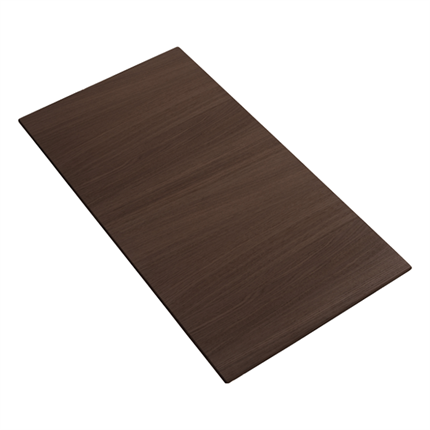 Tillægsplade til Corna spisebord i røget eg