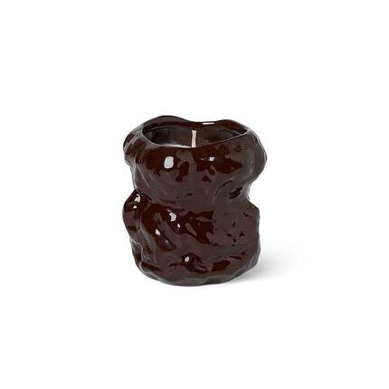 Ferm Living Tuck Scented Candle - Red Brown
