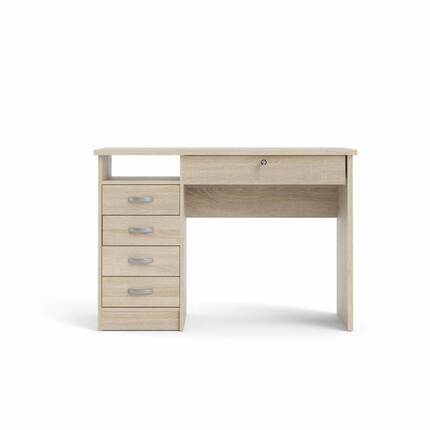 Tvilum Function Plus skrivebord - 109,3 cm - Eg struktur 