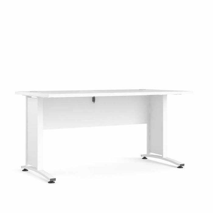 Se Tvilum Prima Komb. skrivebord - 150 cm - Hvid hos Erling Christensen Møbler