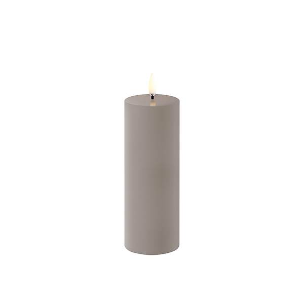Uyuni Lighting LED Pillar bloklys - Ø5,8 x H15 cm - Sandstone