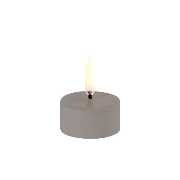 Uyuni Lighting LED fyrfadslys - Ø3,9 cm - Sandstone