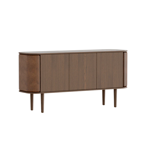Umage Treasures 3-dørs skab – Mørk eg – Hazelnut