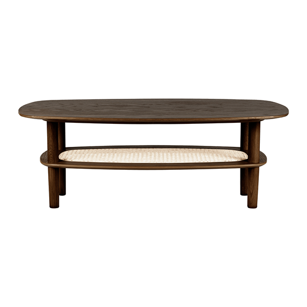 Umage Together sofabord - Rektangel - Mørk eg - Lav