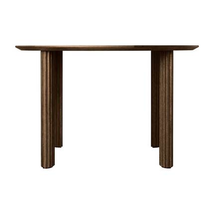 Umage Comfort Circle spisebord - Ø 120 cm - Mørk eg 