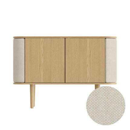 Umage Treasures cabinet - 2 doors - White sand - Lys eg 