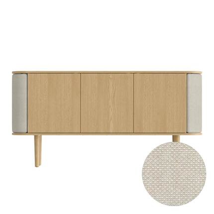 Umage Treasures cabinet - 3 doors - White sand - Lys eg