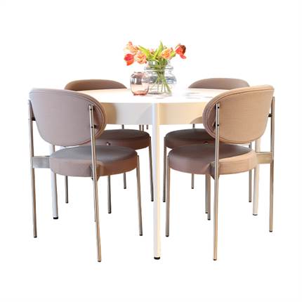 Verpan Series 430 spisebordssæt (Udstillingsmodel)